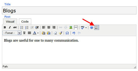Advanced Toolbar